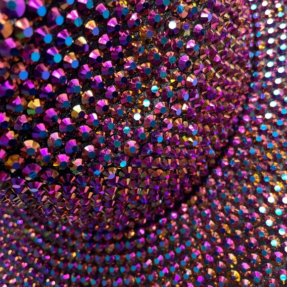 Bling Embellished Sparkly Felt Fedora Hat - Picture 7 of 8